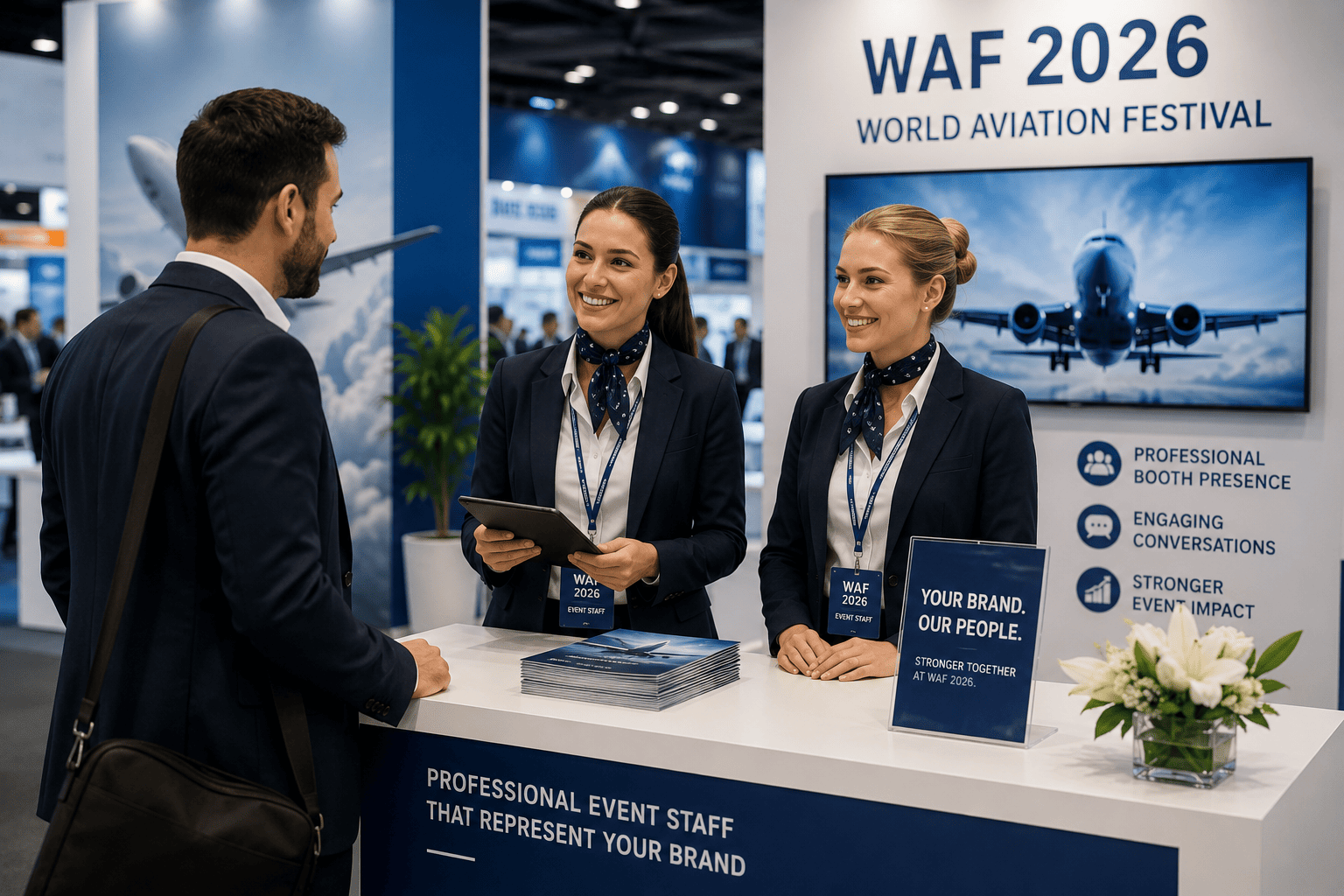 Event Staffing for World Aviation Festival 2026