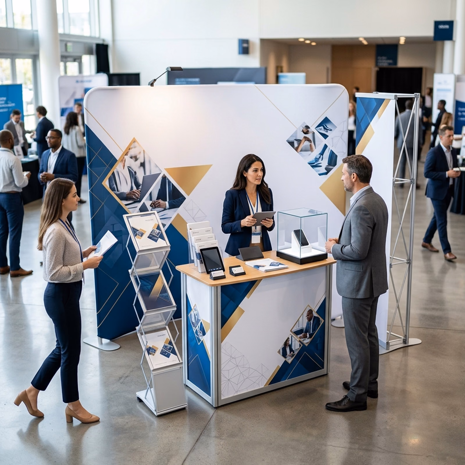 Portable Pop-Up and Tabletop Displays