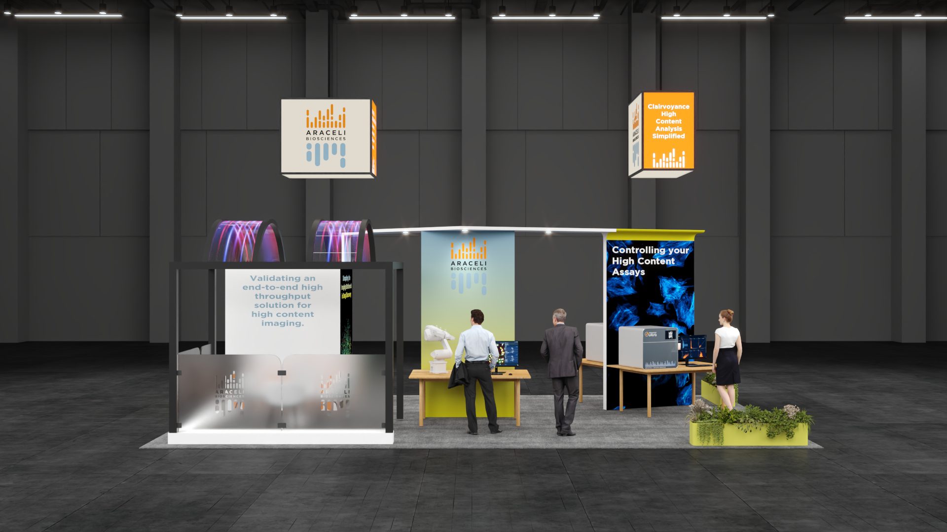 20x30 trade show booth design